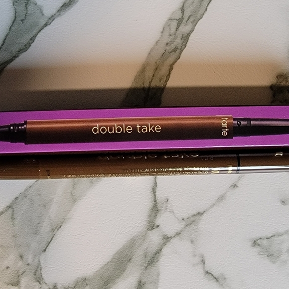 TWO BNIB Tarte Double Take 12-hour Brown Eyeliners - Picture 2 of 4